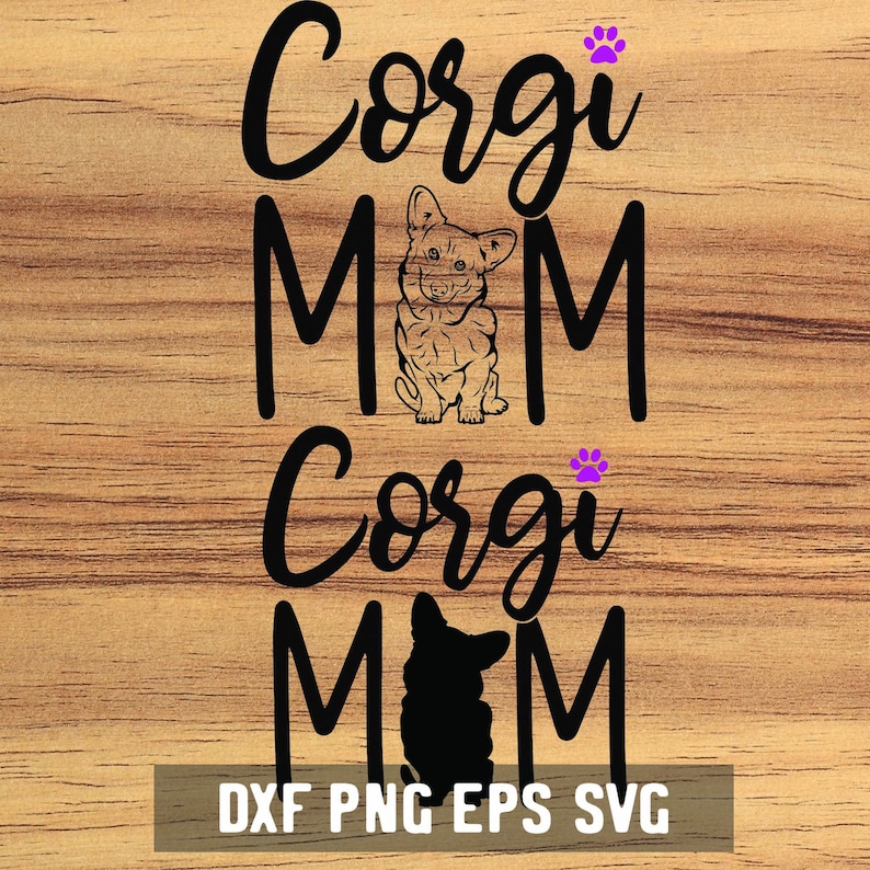 Download Corgi SVG Corgi Dog Bundle Corgi Mom Clipart Download | Etsy