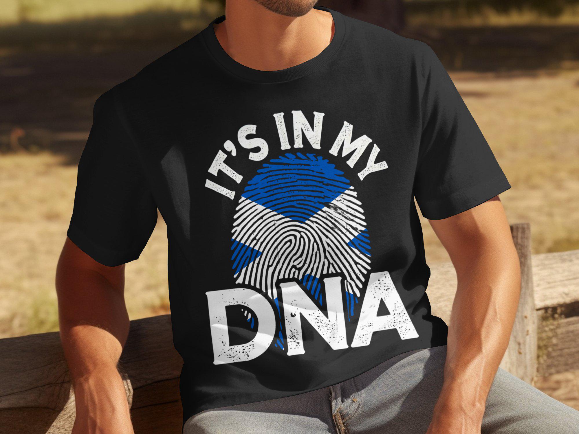 Schottische DNA T-Shirts, Schottland-Flagge, stolzer Schotte, schottisches Erbgeschenk, Schottland-Liebhaber-T-Stück, Schottland-Andenken-Kleidung