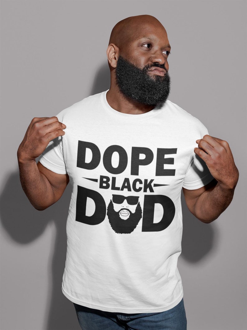 Download Dope Black Dad Beard SVG Bearded Bald Black Man Download ...