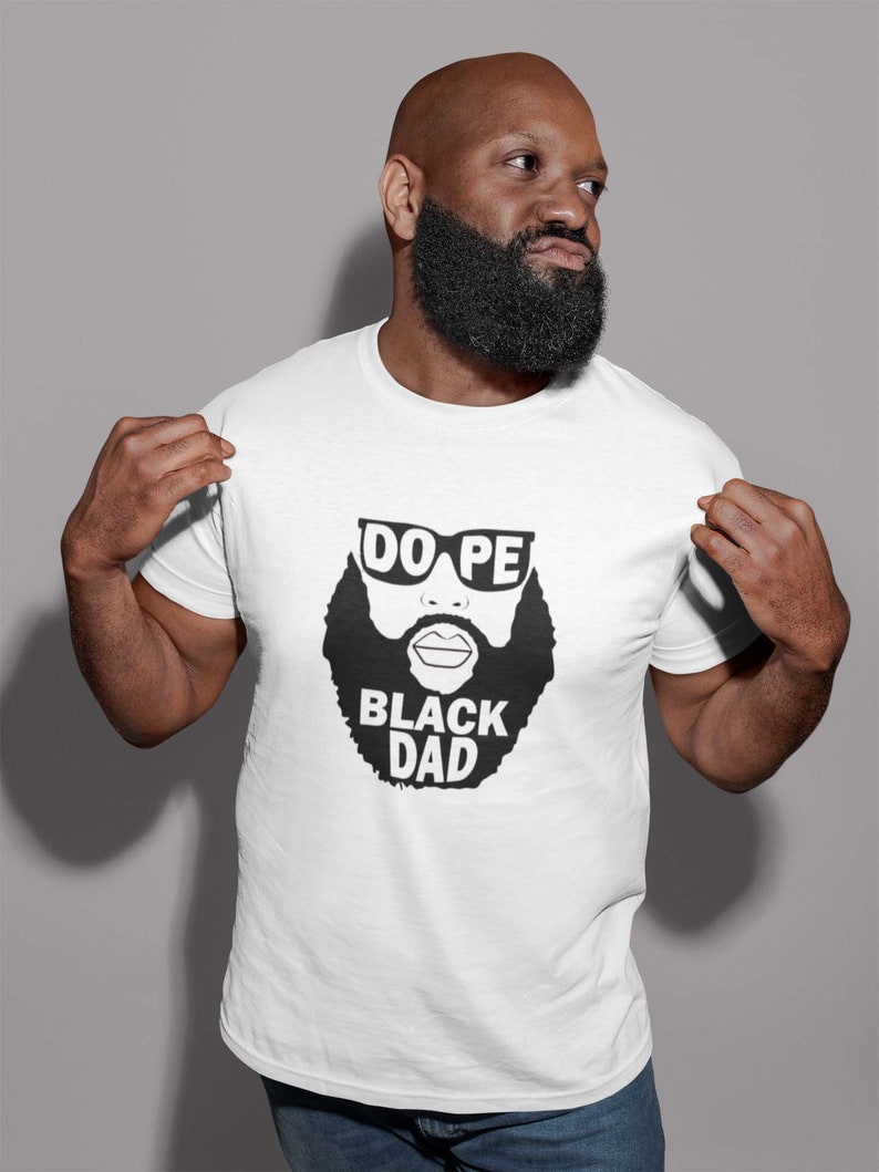 Download Dope Black Dad SVG Bearded Bald Black Man Download Black ...