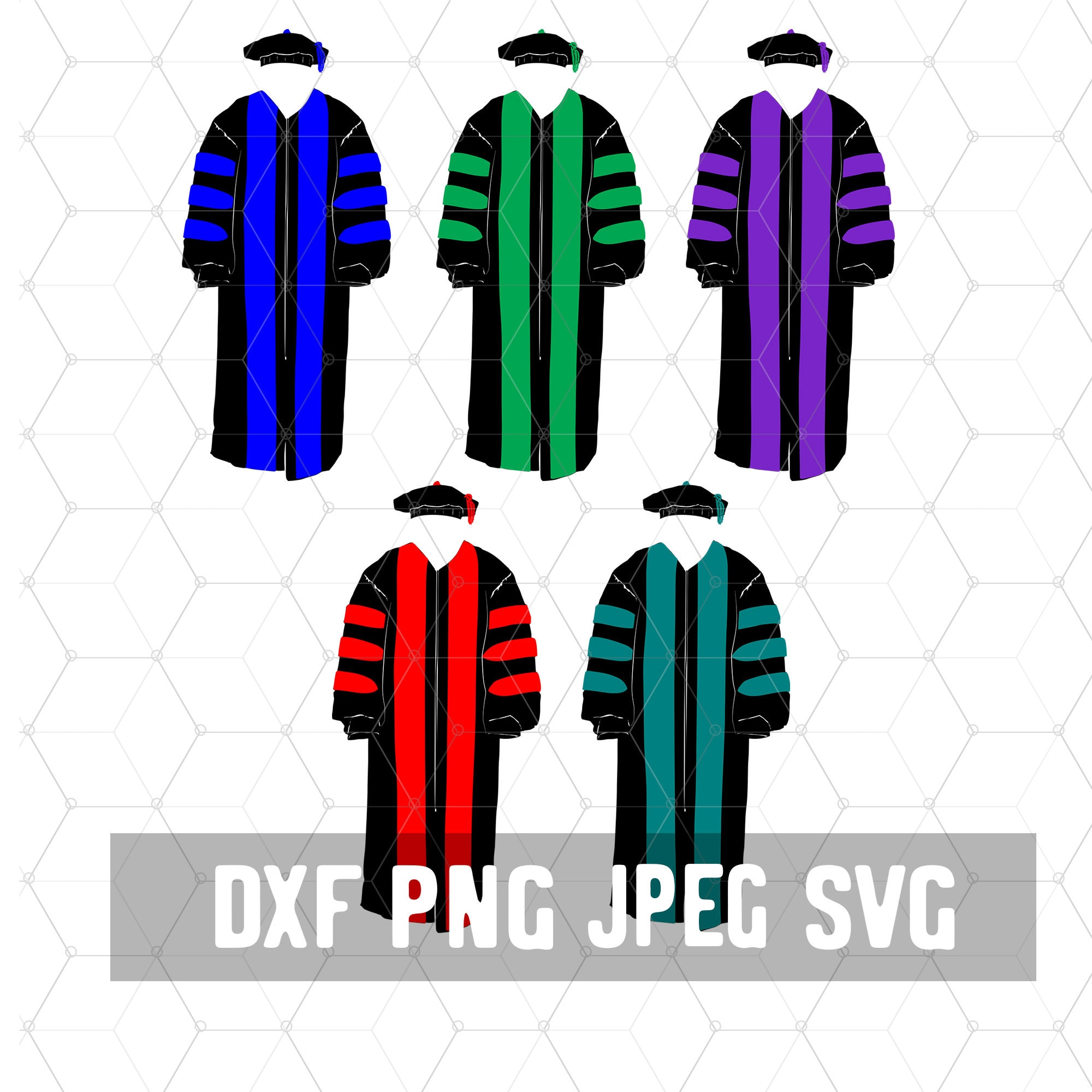 Doctoral Graduation Gown - Etsy