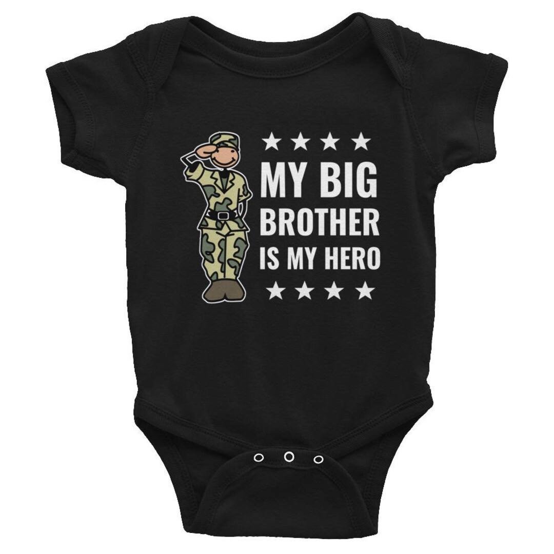 Big Brother Military Baby Gifts Army Baby Military Gifts Infant