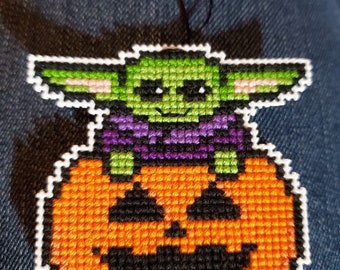 PDF only- Halloween Child cross stitch pattern