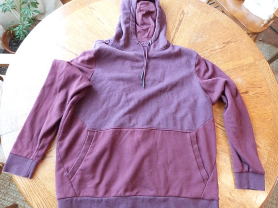 Vintage Maroon Russell Athletic Hoodie- Men's XL