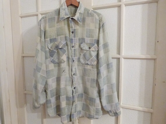 Awesome Vintage 1980's Flannel Shirt- Men's Large