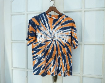 Auburn Tie Dye Shirt - Etsy