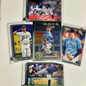 Honkbalkaarten - Tampa Bay Rays - kies je favoriete spelers - inclusief toploadcases - Gratis verzending voor bestellingen van meer dan 10 dollar
