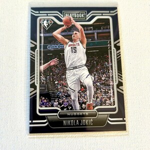 Basketball Karte - Nikola Jokic #286 - Weiß - Denver Nuggets 2021 Playbook Karte - Ungraded - Kostenloser Versand für Bestellungen über 10 Dollar