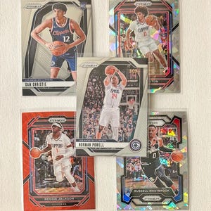 Basketbalkaarten - Los Angeles Clippers - kies je favoriete spelers - inclusief toploadcases - Gratis verzending voor bestellingen van meer dan 10 dollar