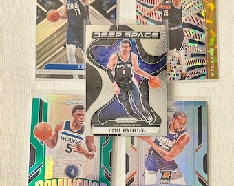 Cartões de basquete - Achados raros de superestrelas da NBA - escolha seus jogadores favoritos - caixas de carga superiores incluídas -