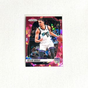 Basketball Karte - Keegan Murray #7 - Pink - Sacramento Kings - 2024 Panini Prizm Karte - Ungraviert - Kostenloser Versand für Bestellungen ab 10 Dolla