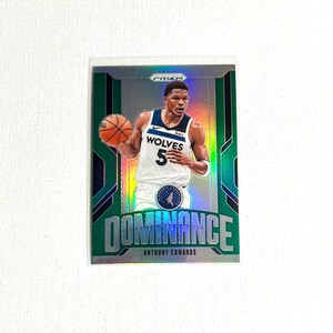 Basketball Karte - Antony Edwards #9 - Silber - Minn Timberwolves - 2024 Panini Prizm Card - Ungraded - Kostenloser Versand für Bestellungen ab 10 Puppe