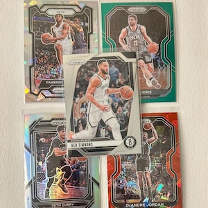 Basketball Karten - Brooklyn Nets - wähle deinen Lieblingsspieler - Top Cases inklusive - Kostenloser Versand für Bestellungen über 10 Dollar