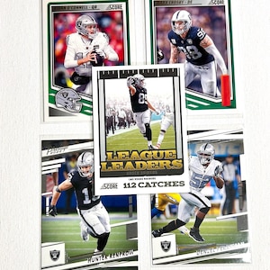 Football Cards - Las Vegas Raiders - pick your favorite players - top load cases included -