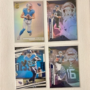 Football Cards - Tennessee Titans - kies je favoriete spelers - inclusief toploadcases - gratis verzending voor bestellingen van meer dan 10 dollar