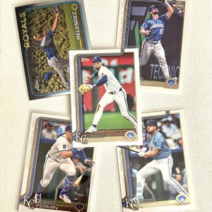 Honkbalkaarten - Kansas City Royals - kies je favoriete spelers - inclusief toploadcases - Gratis verzending voor bestellingen van meer dan 10 dollar