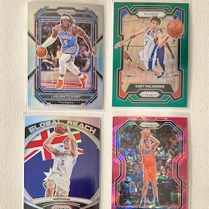 Basketball Karten - Oklahoma City Thunder - wähle deine Lieblingsspieler - Top Cases inklusive - Kostenloser Versand für Bestellungen ab 10 Dollar
