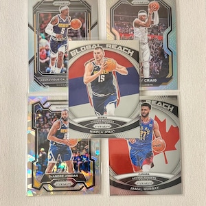 Basketball Karten - Denver Nuggets - wähle deine Lieblingsspieler - Top Cases inklusive - Kostenloser Versand für Bestellungen über 10 Dollar