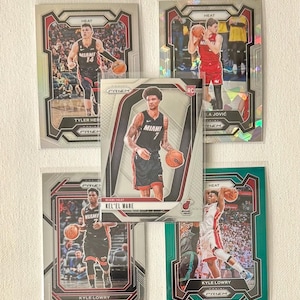 Basketball Karten - Miami Heat - wähle deine Lieblingsspieler - Top Cases inklusive - Kostenloser Versand für Bestellungen über 10 Dollar