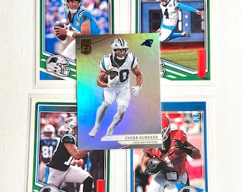 Carolina Panthers NFL Football Cards - pick your favorite players - top load cases included