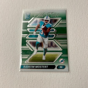 Football Karte - Raheem Mostert #3 - Miami Dolphins - 2024 Donruss Elite (The Elite) - Ungraded - Kostenloser Versand für Bestellungen über 10 Dollar