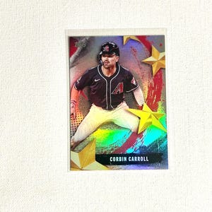 Baseball Card - Corbin Carroll #SMLB-15 - Arizona Diamondbacks - 2025 Topps Star Holo Card - Free shipping on orders over 10 dollars