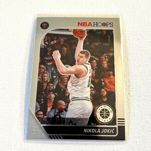 Basketball Karte - Nikola Jokic #47 - Silber - Denver Nuggets - 2019 Panini Hoops Karte - Ungraviert - Kostenloser Versand für Bestellungen über 10 Dollar