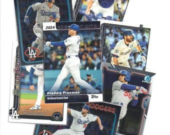 Figurine da baseball dei Los Angeles Dodgers - Scegli il tuo giocatore preferito (custodia protettiva inclusa)
