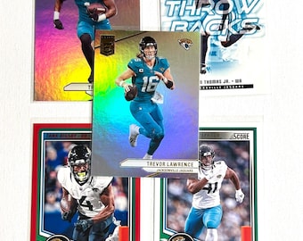 Football Cards - Jacksonville Jaguars - pick your favorite players - top load cases included