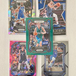 Basketball Karten - Dallas Mavericks - wähle deine Lieblingsspieler - Top Cases inklusive - Kostenloser Versand für Bestellungen über 10 Dollar