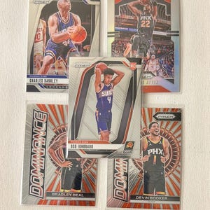 Cartes de basket-ball - Phoenix Suns - choisissez vos joueurs préférés - étuis à chargement vertical inclus - livraison gratuite à partir de 10 dollars d'achat