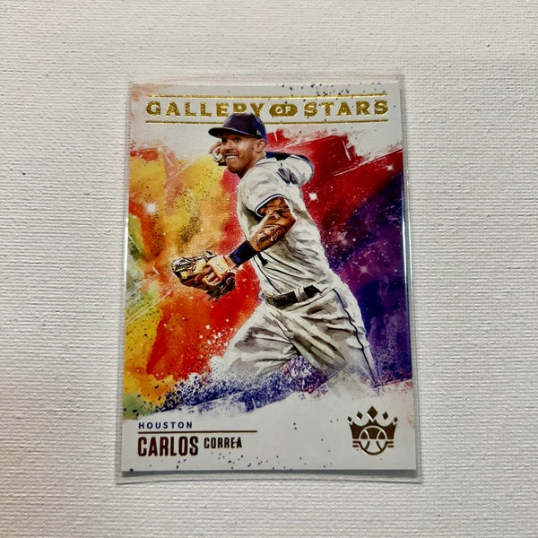 Baseball Card - Carlos Correa #GS-3 - Houston Astros - 2022 Panini Diamond Kings Card - Ungraded - Free shipping on orders over 10 dollars