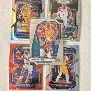 Basketball Karten - Los Angeles Lakers - wähle deinen Lieblingsspieler - Top Cases inklusive - Kostenloser Versand für Bestellungen ab 10 Dollar
