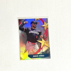 Baseball Card - Carlos Correa #SMLB-28 - Minnesota Twins - 2025 Topps Star Holo Card - Free shipping on orders over 10 dollars