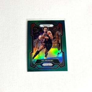 Basketball Karte - OG Anunoby #91 - Grün - Toronto Raptors - 2023 Panini Prizm Karte - Ungraded - Kostenloser Versand für Bestellungen ab 10 Dolla