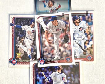 Cartões de beisebol - Chicago Cubs - escolha seus jogadores favoritos - caixas de carga superiores incluídas -