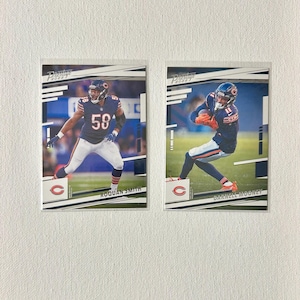 Cartões de futebol - Chicago Bears - escolha seus jogadores favoritos - caixas de carga superior incluídas - Frete grátis para pedidos acima de 10 dólares