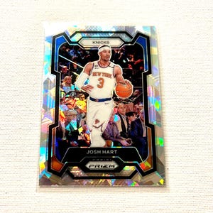 Carte de basket-ball - Josh Hart n° 260 - Holo - New York Knicks - Carte Panini Prizm 2023 - Non classé - Livraison gratuite à partir de 10 dollars d'achat