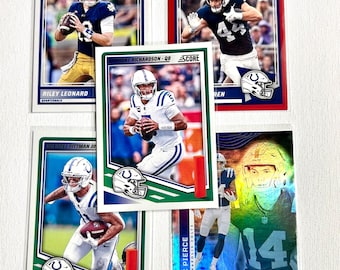 Tarjetas de fútbol - Indianapolis Colts - elige a tus jugadores favoritos (estuches de carga superior incluidos)