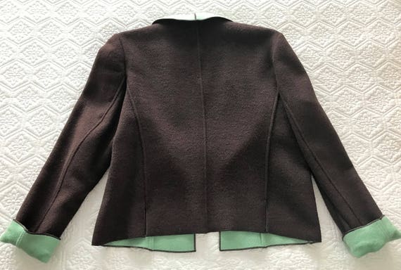 Womens wool jacket, Harve Benard jacket, Unstruct… - image 5