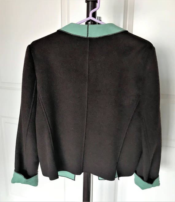 Womens wool jacket, Harve Benard jacket, Unstruct… - image 9