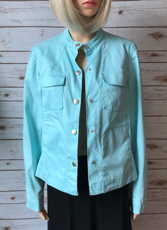 sigrid olsen denim jacket