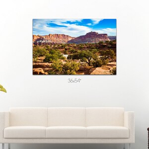 Capitol Reef National Park photography on high quality hand made canvas