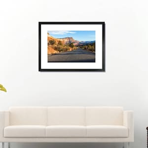 Road trip photo print, road Utah nature, Capitol Reef national park photo print, 8x12, 20x30, 28x40