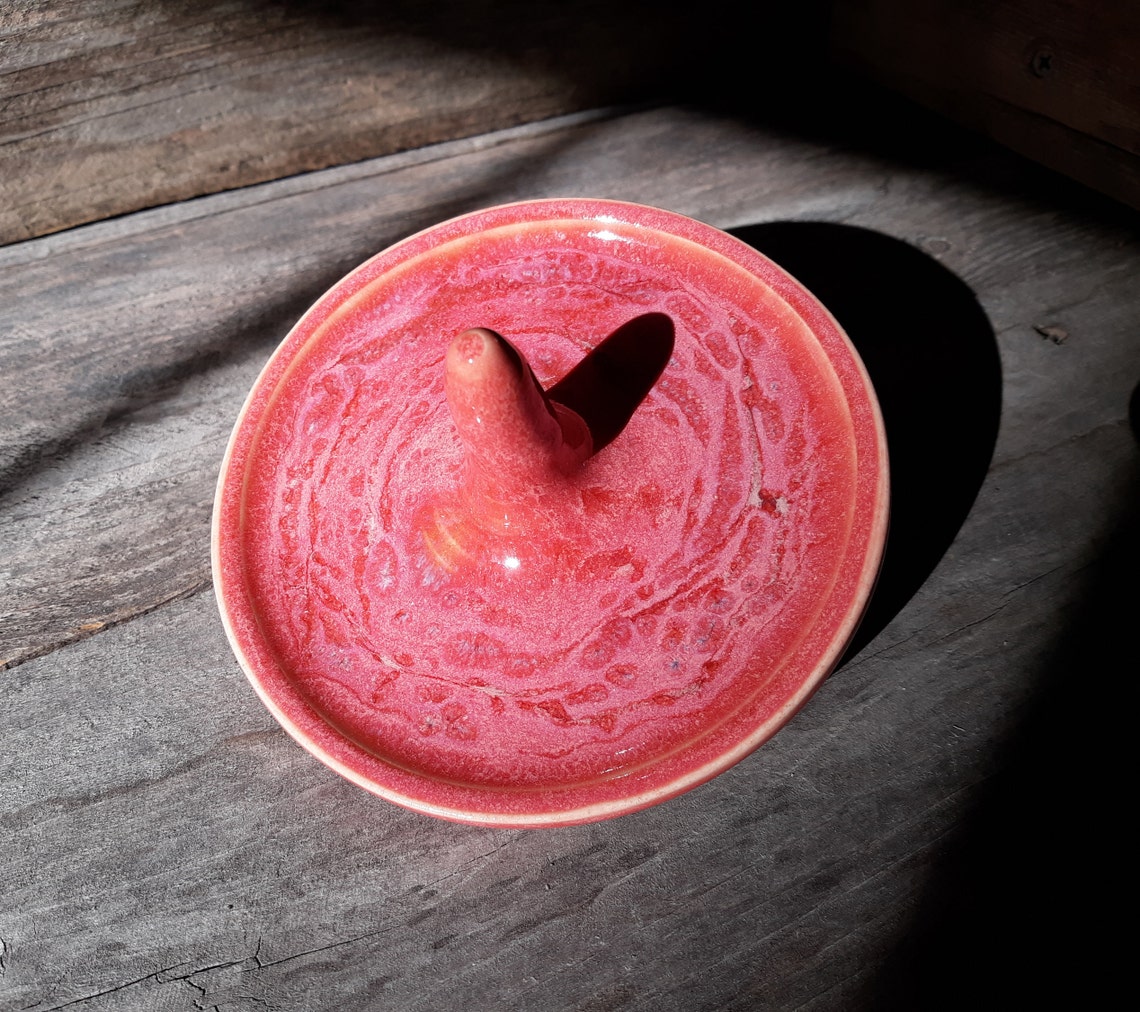 Handmade Wheel Thrown Ceramic Stoneware Ring Holder Jewelry Etsy