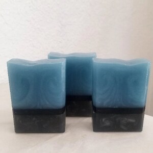 BLUE AGATE soap with charcoal