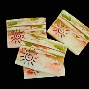 SAGE & SANTO  bar soap -palo santo-smokeless smudging-remove negativity-white sage