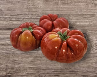 Handcrafted Heirloom Tomato Soap: Exfoliating Garden Kitchen Soap