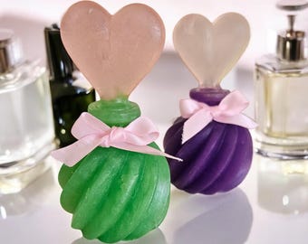Perfume Bottle Glycerin Soap: Moisturizing Scented Cleanser
