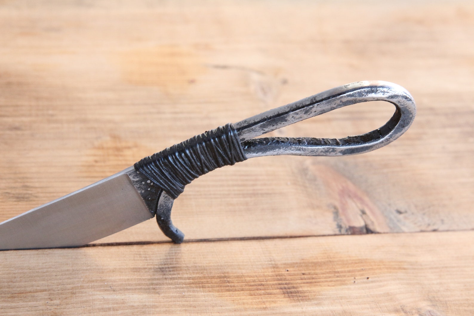 Blacksmith knife neck knife hand Etsy